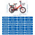 永久（FOREVER） 折叠儿童自行车儿童单车4-6-10岁 14寸红色