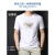 AEXP阿玛ea7xp尼旗下高端棉t恤男士短袖2024新款夏季宽松大码美式休 墨绿8127 S:建议100120斤