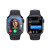 Apple watch s9 苹果手表s9智能运动电话手表iwatch s9 铝金属表壳男女通用 午夜色【运动型表带M/L】 41mm GPS款