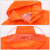 海斯迪克 分体单条环卫雨衣雨裤套装 安全反光警示双层清洁工路政园林 橘色套装 XL 