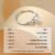 黛米约6-7mmS925银馒头圆淡水珍珠戒指开口戒圈可调节母亲节礼物