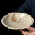得器陶瓷水果盘零食托盘酒店家用办公干果点心盘子创意简约时尚高脚盘 高款·多子石榴 果盘