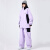RAWRWAR新款雪季滑雪服男女套装单板双板冬季网红小众潮牌雪衣裤装备 紫色 S