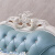 联邦（LANDBOND）布艺沙发组合客厅大小户型实木科技布沙发转角贵妃沙发 3.2米海蓝色沙发