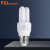 佛山照明(FSL)E27螺口2U节能灯泡T4三基色荧光灯泡5W白光6500K