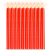 安赛瑞 蜡烛 大号长杆 停电应急照明 1.8x18cm红色（10根） 310093