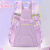 凯蒂猫女童幼儿园书包儿童双肩包出游背包1-2年级小学生包DB96637D紫