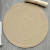 北欧日式 素色圆形简约桌垫 地毯 加厚棉线沙发垫 床边垫 茶几垫 驼色卡其色 直径200厘米