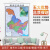 2023全新黑龙江省 交通详细 1.4米X1米挂绳 防水 高清 商务办公室家用挂墙 现货