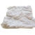 白色旧衣服擦机布 船舶破布棉布 工业抹布废布碎布 35-80cm 压缩包 吸油吸水不掉毛 0.5kg样品 HFT01