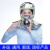 凯安消防面具防毒防烟面罩火场火灾逃生烟雾家用自救呼吸器放置式 披肩（通用款）硅胶版
