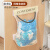 sungsa日本品牌厨房收纳袋镂空网格网兜家用壁挂式垃圾袋收纳神器魔术贴 厨房收纳袋（1个装）