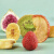 川奈良品 混合水果蔬脆7种500g冻干无花果干黄桃香蕉菠萝蜜苹果草莓猕猴桃