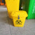 加厚带锁扣塑料垃圾桶定时投放大号带盖各种颜色都可以120升240L 灰红蓝绿黄橙 50L颜色备注