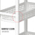 TENMA天马多层收纳篮可移动置物篮储物整理置物架木制天板移动式置物筐 1个装 窄4层 44.7*22*96cm