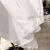 纯棉白色衬衫女春秋新款时尚气质娃娃领衬衣上衣 白色 S 建议105斤以内