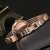 CK卡文克莱（CalvinKlein）手表 DRIFT系列女表银盘金色手镯钢带表石英表K6S2N616