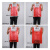 卫洋WYS-1005 红色小号手提垃圾袋 酒店超市打包袋背心垃圾袋收纳袋 36x58cm 100个
