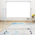 REDS 磁性移动白板写字板支架式小黑板家用办公白绿板儿童涂鸦学习板 120*90CM双面磁性白板+双杠支架