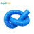久洁Jojell工业吸尘管蓝色PVC橡胶伸缩管波纹软管除尘通风管排水管直径100 mm