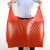 卫洋WYS-986 红色大号手提垃圾袋 酒店超市打包袋背心垃圾袋收纳袋 65x97cm 50个