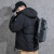 阿迪达斯 （adidas） 羽绒服男装冬季新款运动服加厚保暖防风外套上衣连帽羽绒夹克 GT6538黑色 L