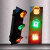 起重机行车LED滑触线指示灯三色警示灯220v380v三相电源信号灯HXC HXC-50/3快速安装款