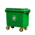 庄太太 【660L蓝色】升环卫户外垃圾桶带盖大号挂车分类垃圾桶大型室外工业垃圾桶垃圾车