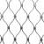 重安盛鼎 不锈钢绳网 不锈钢丝绳网阳台防护安全网防坠爬护坡网围栏网 3mm丝径5*5厘米孔网平米