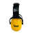 耐呗斯 31dB隔音降噪耳罩 可调节头戴式防噪音睡眠耳机 工业车间装修 NBS3208 黄色 1副