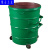 可开专/普票】铁垃圾桶 户外环卫挂车大铁桶 360L铁制垃圾桶 市政铁皮垃圾箱 绿色1.5厚