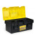 开拓（EXPLOIT）加厚工具箱空箱多功能家用工具箱 塑料工具箱 手提收纳箱子 17吋 加固款