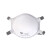 来安之H92100杯状型高效低阻口罩云感口罩可戴着跑步防尘雾霾粉尘【一盒10只装】头戴式加强防护KN100 Mask