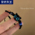 默研（MOYAN）新中式黑色猫咪编织绳手链时尚个性抽拉式情侣手绳小众创意手环 黑绳蓝猫A03-101