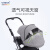GOKKE婴儿推车双向高景观 可坐可躺轻便折叠简易手推车 幼儿宝宝童车 品质灰