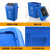 盛方拓 苏州版垃圾分类垃圾桶 带盖商用户外环卫桶 60L摇盖桶 红色-有害收物