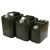 海斯迪克 HKW-157 工业加厚铁皮汽油桶 汽油桶 柴油桶加油壶 汽车备用油箱 立式扁桶20L