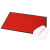 海斯迪克 HK-67 商用地毯 复合双条纹地垫 入门垫防尘防滑蹭土垫 深红色 1.6米宽*1米