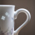 景德镇（jdz）景德镇官方陶瓷泡茶杯家用办公杯大容量水杯中式茶杯茶漏茶水分离 花语马克杯四件套