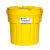 JESERY杰苏瑞 化学品处理 30加仑泄漏应急处理桶 1230-YE有毒物质密封桶 医疗废弃物转运桶