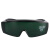 电焊眼镜焊工专用防强光防飞溅风沙激光焊接护目镜 T8深绿色【6号色】