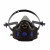 3M HF-802SD防毒面具硅胶呼吸器带传声振膜扬声器防护面罩口罩 D9093滤尘盒一对