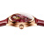 KASSAW 生日礼物 瑞士认证卡梭名表女士手表机械表女全自动腕表红色防水 K990L钢带酒红（鉴定证书）