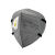 耐呗斯（NABES）口罩KN95级 9502VC 防尘飞沫及雾霾 折叠头带式 活性炭带呼吸阀 20只 工业口罩
