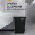 YYN商用无盖垃圾桶大容量2023厨房超大方形餐饮40大号20L 80L蓝色正方形桶
