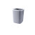 垃圾桶客厅轻奢厨房用大号大容量办公室卧室厕所卫生间垃圾筒 灰色12L_2