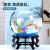 萌嘟星宠 鱼缸小型圆形玻璃鱼缸客厅办公室家用懒人乌龟缸生态金鱼缸 大号