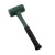 世达（SATA）工具防震橡皮锤橡胶锤子安装锤子工业级敲击锤子92901-92924 92901防震橡皮锤35MM