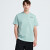 卡帕（Kappa）短袖夏季男图案印花T恤运动休闲K0C32TD65 灰粉绿-3012 L
