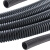 海斯迪克 HK-546 电线电缆保护套穿线软管 PE波纹管聚乙烯pe蛇皮管 塑料波纹管 AD18.5(100米）